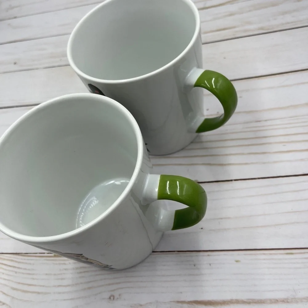 Set Of 2 PROUD MILITARY WIFE Coffee Mug Cup RONGRONG Oversized Art Mug Pair